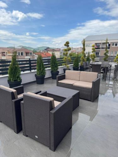 Balkón nebo terasa v ubytování AD Luxe Suites 2