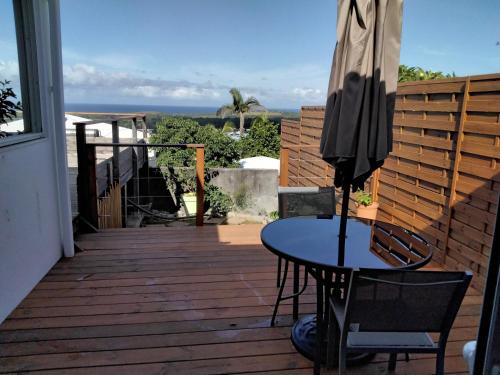 Ban công/sân hiên tại chambre vanille