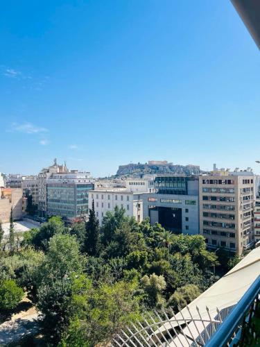 Acropolis view family big veranda by Zeussuites