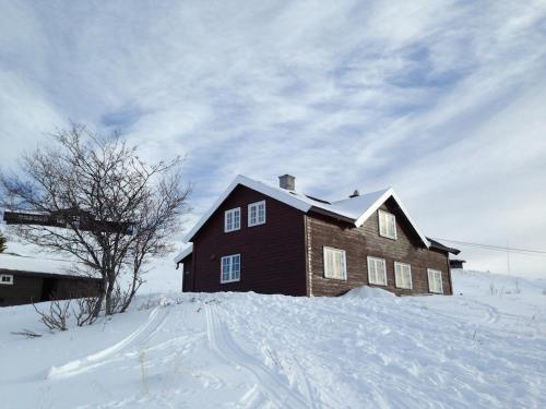 Johnsbu - unique log cabin, Ustaoset semasa musim sejuk