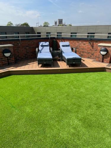 Κήπος έξω από το Swift Apartments York
