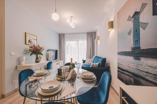 Χώρος καθιστικού στο Let's Sea by 2HomeRent