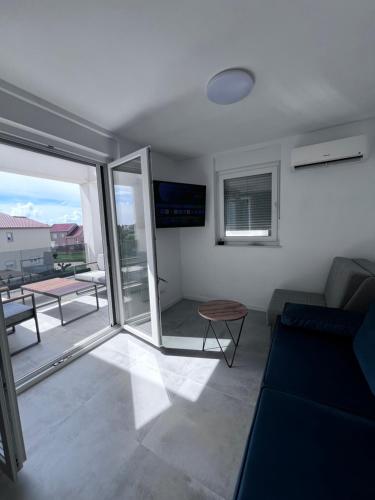 Χώρος καθιστικού στο Zaton Apartments