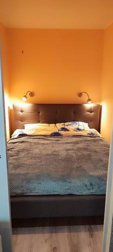 Llit o llits en una habitació de Liepaja Beach
