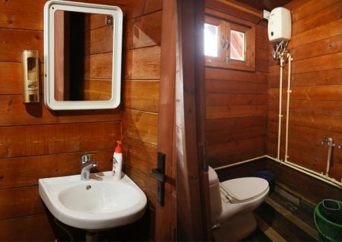 Koupelna v ubytování Joy Eco Woodhouse - 3 Bhk House