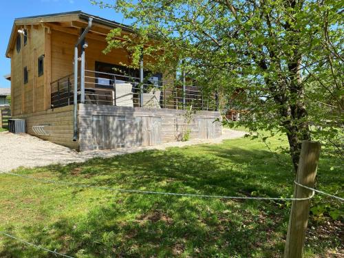 Zahrada ubytování Mon chalet dans le Jura