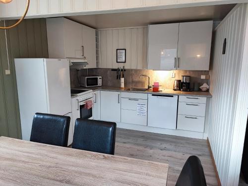 Una cocina o zona de cocina en Visit Undredal