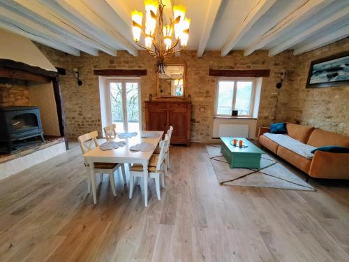 Χώρος καθιστικού στο Au Coeur du Lot - Entre Cahors et Rocamadour