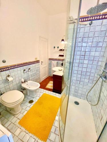 Koupelna v ubytování Relais Fontania