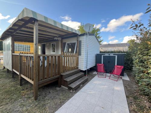 Mobil-Home - Climatisé, 6 couchages - Camping 1 Étoile