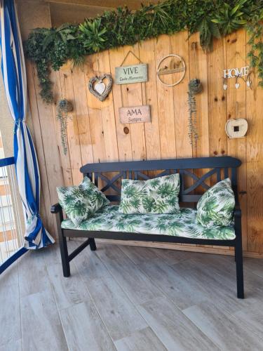 Et opholdsområde på Playamar Apartment Santa Pola centro, con piscina