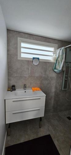 Un baño de Contain'House Paradise