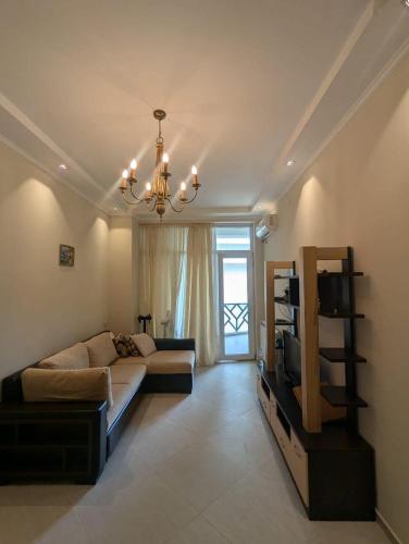 Postel nebo postele na pokoji v ubytování Cozy seaside apt in Gonio