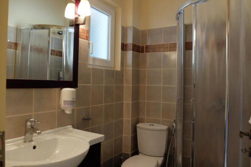 Kúpeľňa v ubytovaní Agrabeli Apartments
