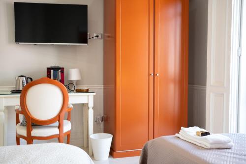 Ένα ή περισσότερα κρεβάτια σε δωμάτιο στο Top Central Rooms
