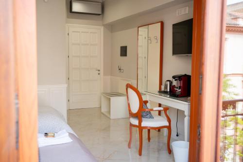 Χώρος καθιστικού στο Top Central Rooms