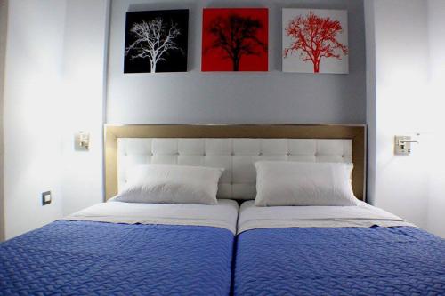 Postel nebo postele na pokoji v ubytování Apartment in Saranda