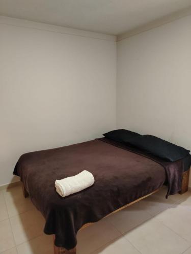 Ένα ή περισσότερα κρεβάτια σε δωμάτιο στο Hotel Mi Casa Mata