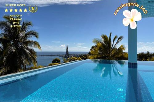 Appartement Papeete-Airport, Parking, wifi,AC,Pool