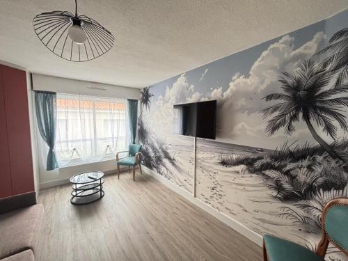 Studio accueillant pour 3, accès direct plage - FR-1-197-621