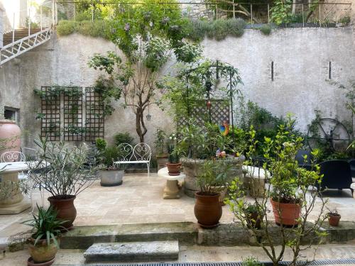 Κήπος έξω από το Chambre Veteranova