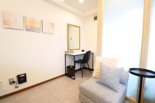 NK BLD3F Sapporo 3LDK 3BR 1 floor 1 roomにあるシーティングエリア