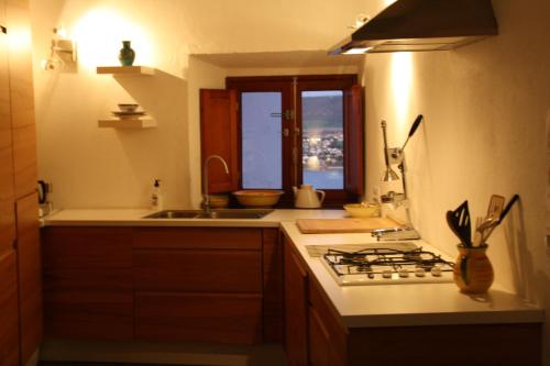 Kuhinja oz. manjša kuhinja v nastanitvi Bed & Breakfast Casa El Sueño