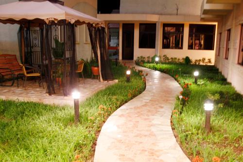 Zahrada ubytování Hotel Plaza Maria