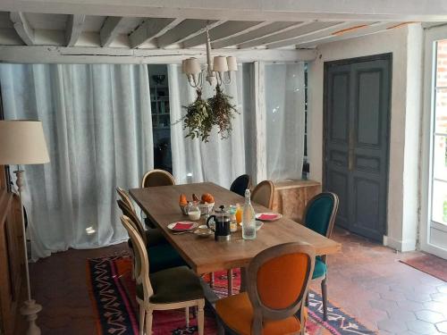 Posezení v ubytování Maison d'hôtes La Danasha