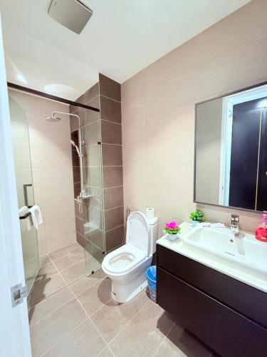Ванная комната в Luxury Axon Residence Bukit Bintang Suites KLCC PAVILION