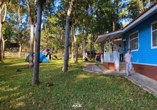Taman di luar Ake camping pakchong