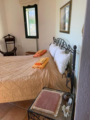 Ένα ή περισσότερα κρεβάτια σε δωμάτιο στο Idyllic holiday home
