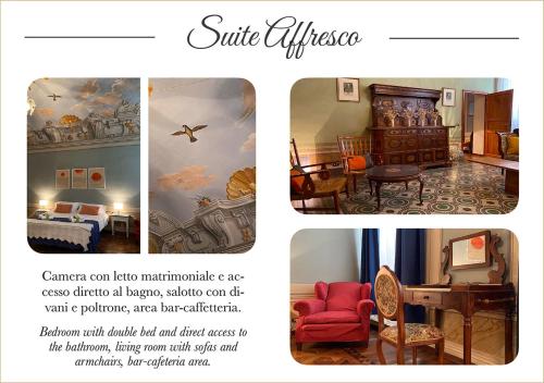 Ein Sitzbereich in der Unterkunft Albergo Diffuso Volterra