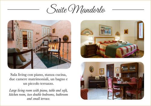 Ein Sitzbereich in der Unterkunft Albergo Diffuso Volterra