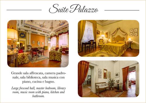 Ein Sitzbereich in der Unterkunft Albergo Diffuso Volterra
