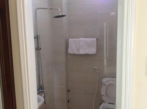 Koupelna v ubytování Quốc Ân Motel