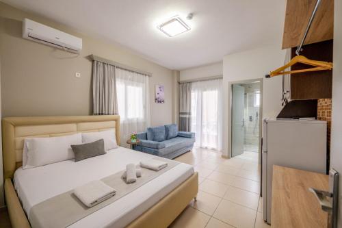 Llit o llits en una habitació de Vila del Mar