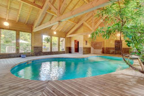 Self Catered Chalet with Indoor Pool