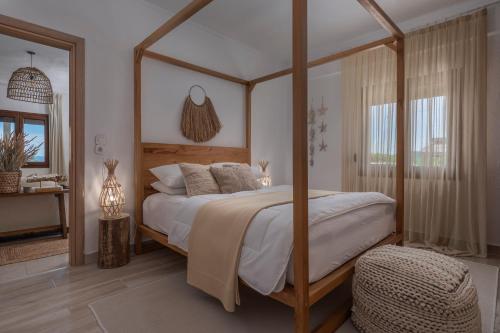 Postel nebo postele na pokoji v ubytování Mare Monte Villa