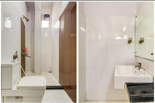 Koupelna v ubytování HoTEL M VIJAYAWADA