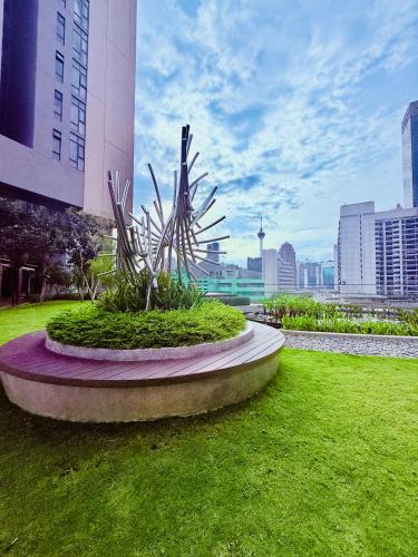 Сад в Luxury Axon Residence Bukit Bintang Suites KLCC PAVILION