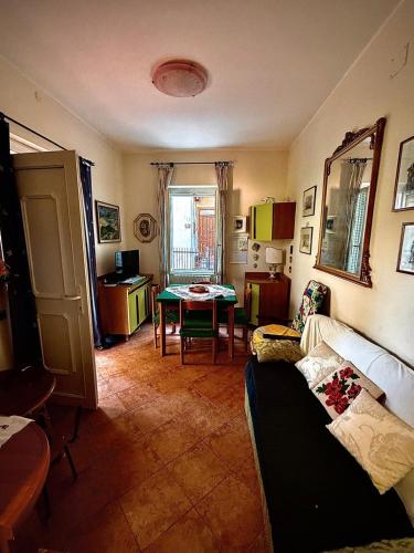 Χώρος καθιστικού στο Villa AMare