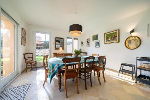 Zona de estar de Chez Nelly - Villa avec vue imprenable