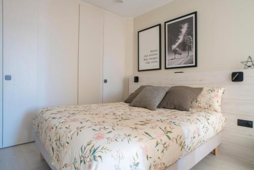 Katil atau katil-katil dalam bilik di Apartaments Turístics Cardona, MAGI