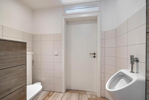 Ένα μπάνιο στο Haus an der Lauchert