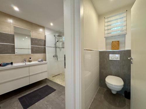 Koupelna v ubytování Zenova