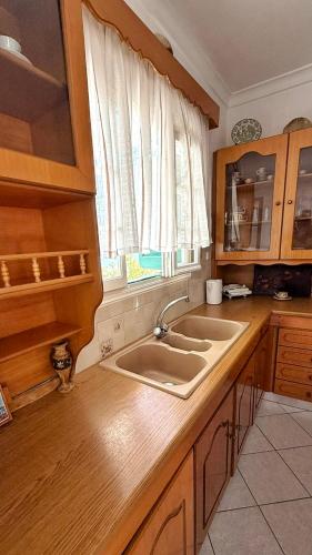 Η κουζίνα ή μικρή κουζίνα στο Zinovias House