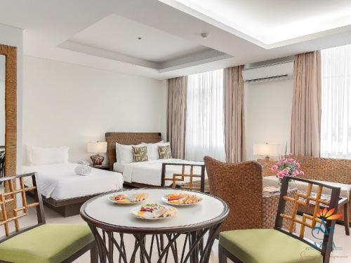Posezení v ubytování Azia Suites and Residences