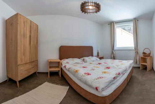 Postel nebo postele na pokoji v ubytování Pulvererhof