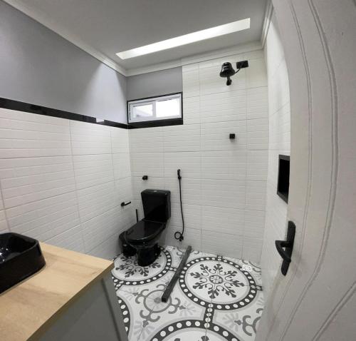 Ένα μπάνιο στο Refúgio Aconchegante no Recife, a Poucos Minutos da UFPE